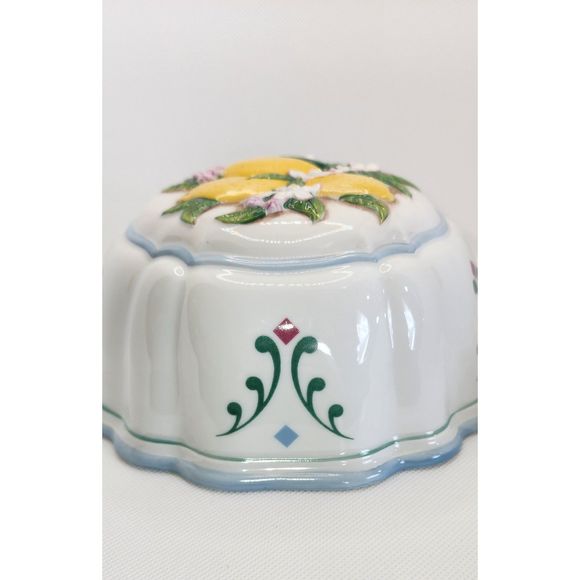 Vintage The Franklin Mint Le Cordon Bleu Collectible Porcelain Molds Set of 2 - Picture 12 of 12